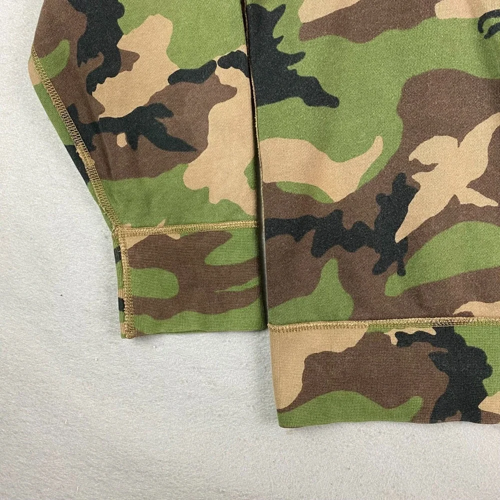 Polo Ralph Lauren Sportsman Mens Sweatshirt XXL 2XL Respect The Wildlife Camo